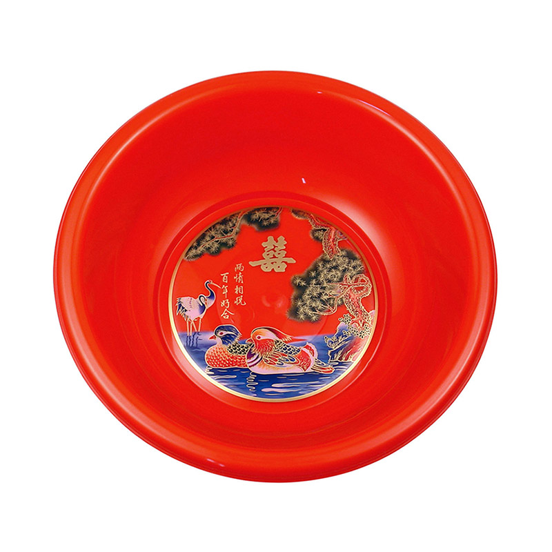 370mm印花面盆