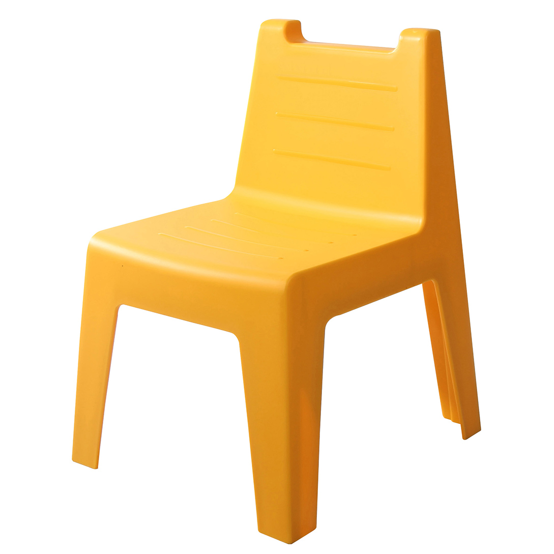 HOUSE彩漾四腳椅 黃 